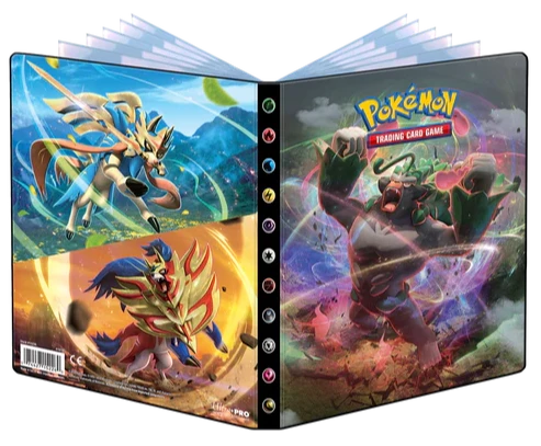 CARPETA ULTRA PRO 4 POCKET POKÉMON SERIES REBEL CLASH