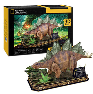 3D PUZZLE STEGOSAURUS