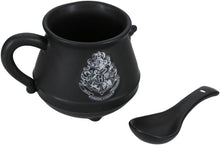 Cargar imagen en el visor de la galería, HARRY POTTER CAULDRON SOUP MUG &amp; SPOON
