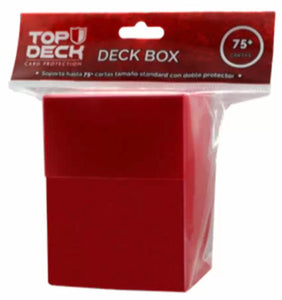 DECK BOX TOP DECK BÁSICO 75 ROJO