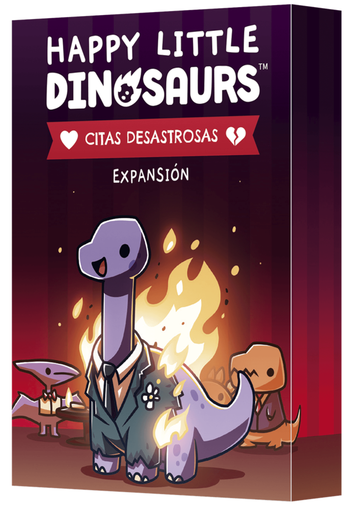 HAPPY LITTLE DINOSAURS: CITAS DESASTROSAS EXPANSIÓN