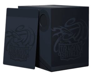 DECK BOX DRAGON SHIELD DOUBLE SHELL 150 AZUL