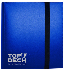 CARPETA TOP DECK 4 POCKET 160 COLOR AZUL