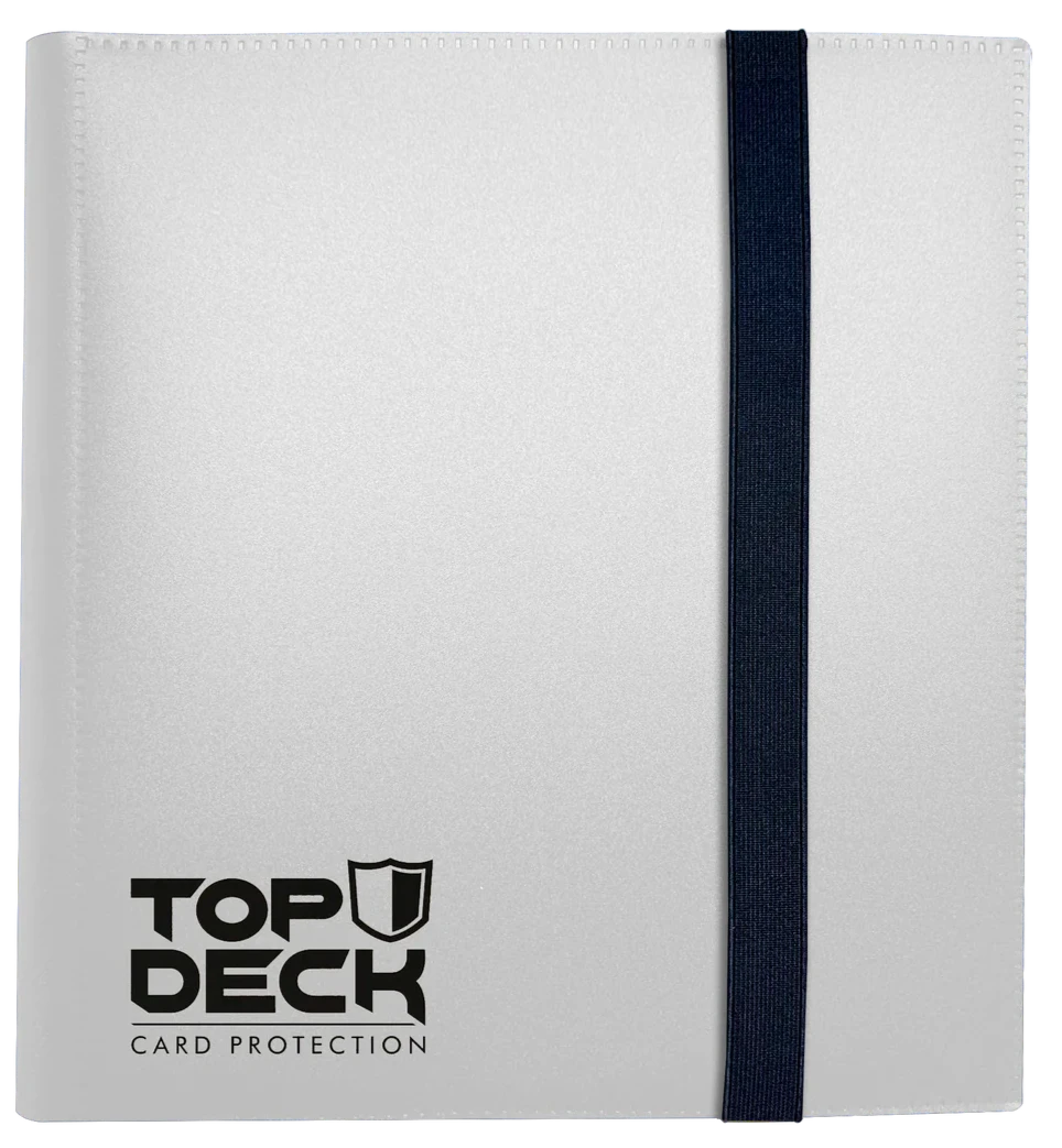 CARPETA TOP DECK 4 POCKET 160 COLOR BLANCO