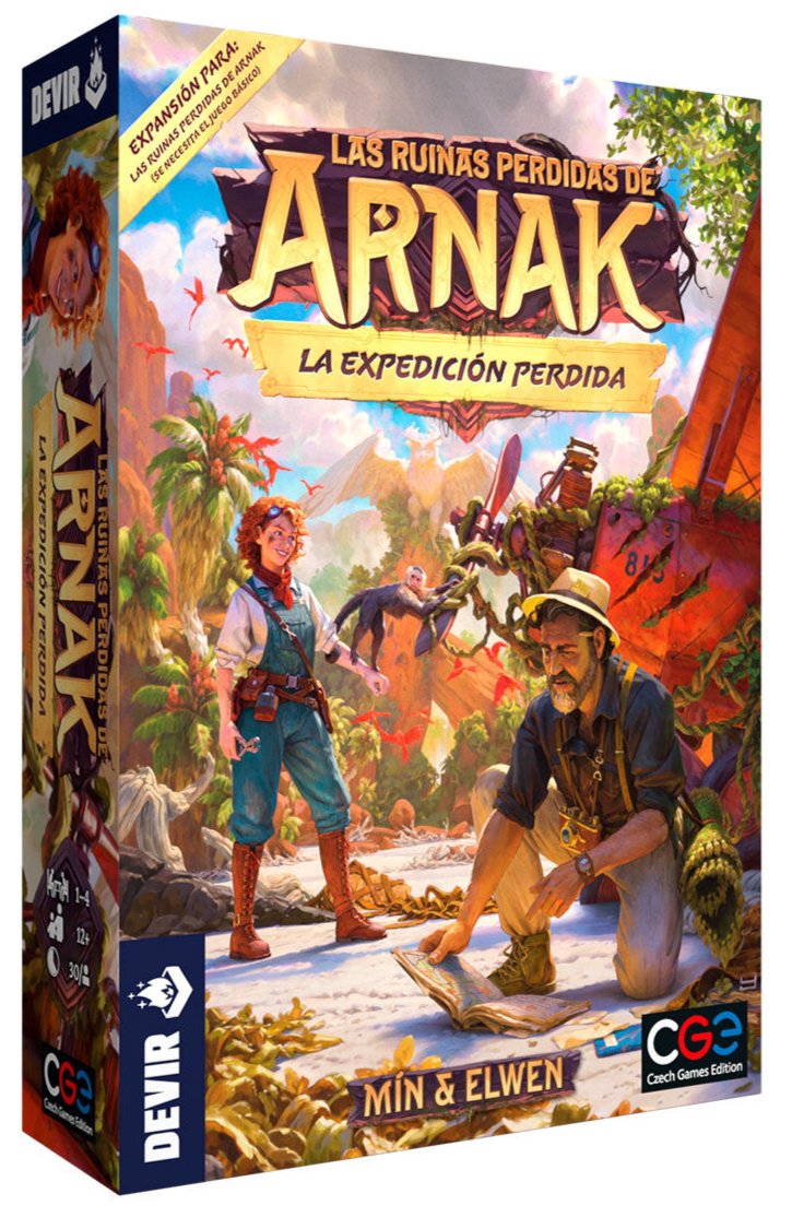 LAS RUINAS PERDIDAS DE ARNAK EXPANSIÓN LA EXPEDICIÓN PERDIDA