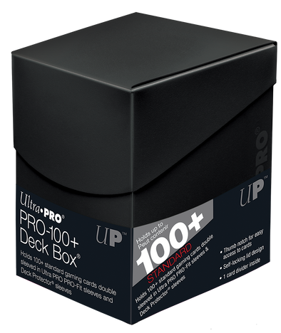 DECK BOX ULTRA PRO ECLIPSE 100 NEGRO