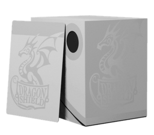 DECK BOX DRAGON SHIELD DOUBLE SHELL 150 BLANCO