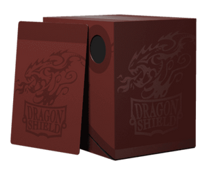 DECK BOX DRAGON SHIELD DOUBLE SHELL 150 ROJO