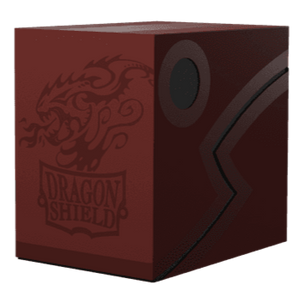 DECK BOX DRAGON SHIELD DOUBLE SHELL 150 ROJO