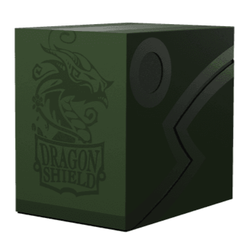 DECK BOX DRAGON SHIELD DOUBLE SHELL 150 VERDE