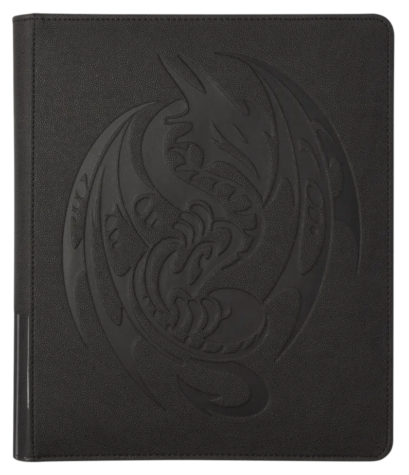 CARPETA DRAGON SHIELD 9 POCKET 360 CARD CODEX IRON GREY