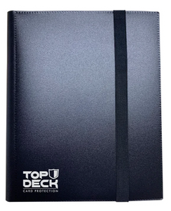 CARPETA TOP DECK 9 POCKET 360 COLOR NEGRO