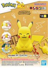 Cargar imagen en el visor de la galería, POKÉMON MODEL KIT QUICK!! PIKACHU (SITTING POSE)
