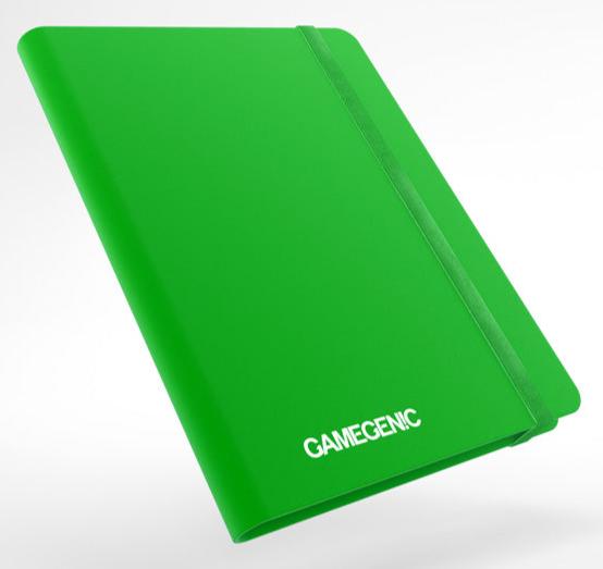 CARPETA GAMEGENIC 9 POCKET 360 COLOR VERDE