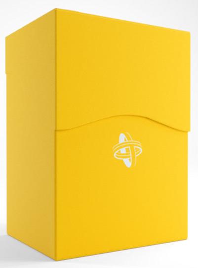 DECK BOX GAMEGENIC DECK HOLDER 80 AMARILLO