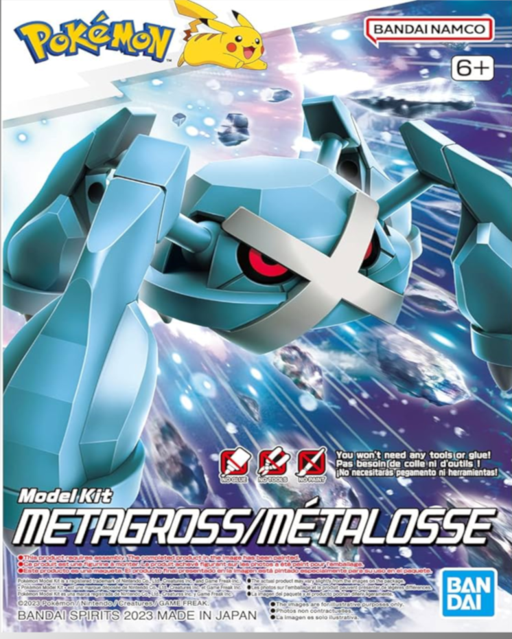 POKÉMON MODEL KIT METAGROSS