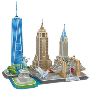 3D PUZZLE CITY LINE NEW YORK