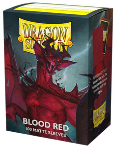 PROTECTORES DRAGON SHIELD STANDARD MATTE BLOOD RED