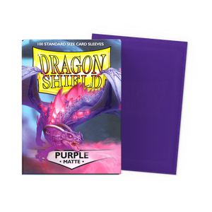 PROTECTORES DRAGON SHIELD STANDARD MATTE PURPLE