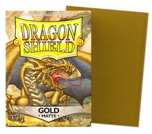 Cargar imagen en el visor de la galería, PROTECTORES DRAGON SHIELD STANDARD MATTE GOLD
