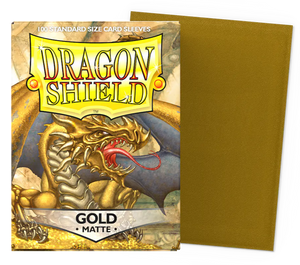 PROTECTORES DRAGON SHIELD STANDARD MATTE GOLD