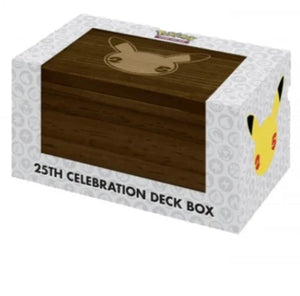 DECK BOX ULTRA PRO EDICIÓN LIMITADA 25º ANIVERSARIO POKÉMON