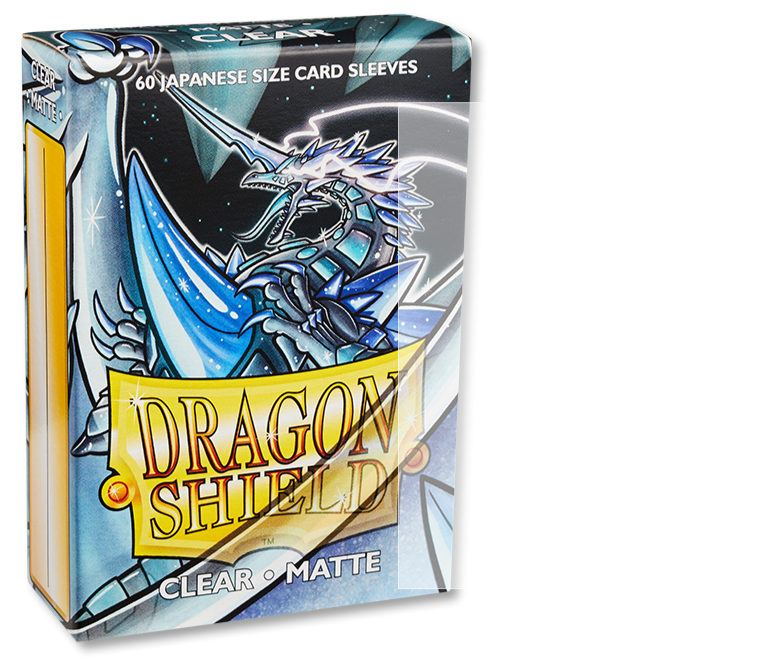 PROTECTORES DRAGON SHIELD JAPANESE MATTE CLEAR – Tienda Card Game ...