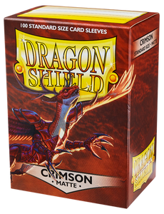 PROTECTORES DRAGON SHIELD STANDARD MATTE CRIMSON