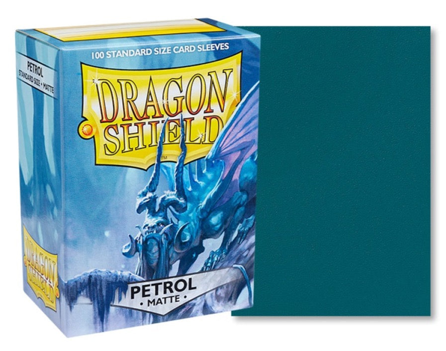 PROTECTORES DRAGON SHIELD STANDARD MATTE PETROL – Tienda Card Game ...