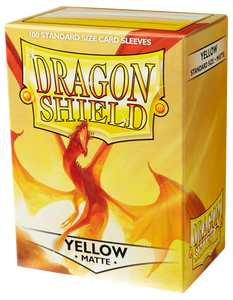 PROTECTORES DRAGON SHIELD STANDARD MATTE YELLOW