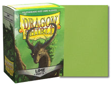 Cargar imagen en el visor de la galería, PROTECTORES DRAGON SHIELD STANDARD MATTE LIME
