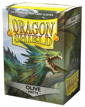 Cargar imagen en el visor de la galería, PROTECTORES DRAGON SHIELD STANDARD MATTE OLIVE
