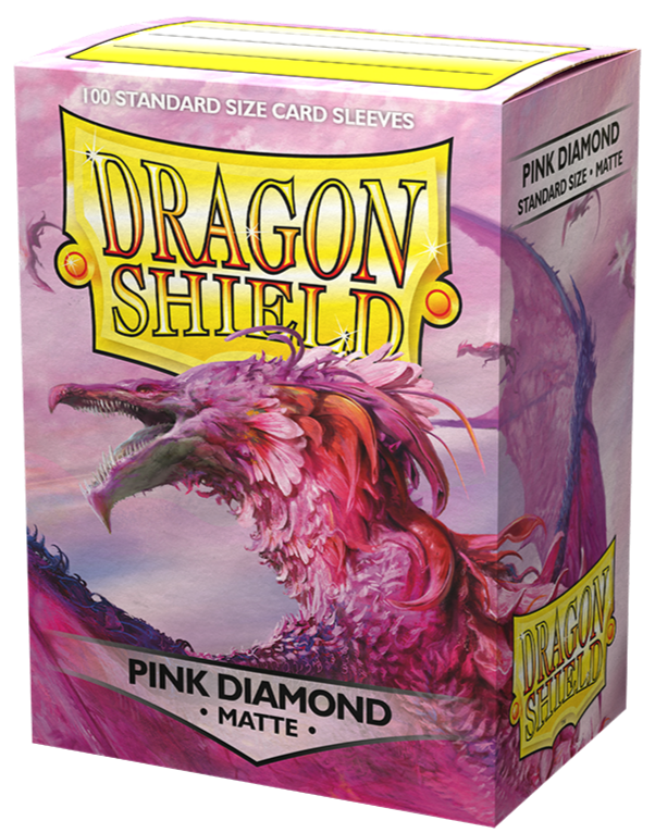 PROTECTORES DRAGON SHIELD STANDARD MATTE PINK DIAMOND