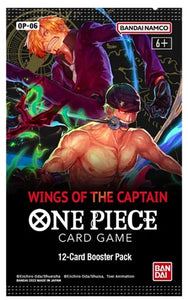 SOBRE ONE PIECE OP06 WINGS OF THE CAPTAIN