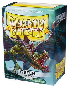 PROTECTORES DRAGON SHIELD STANDARD MATTE GREEN