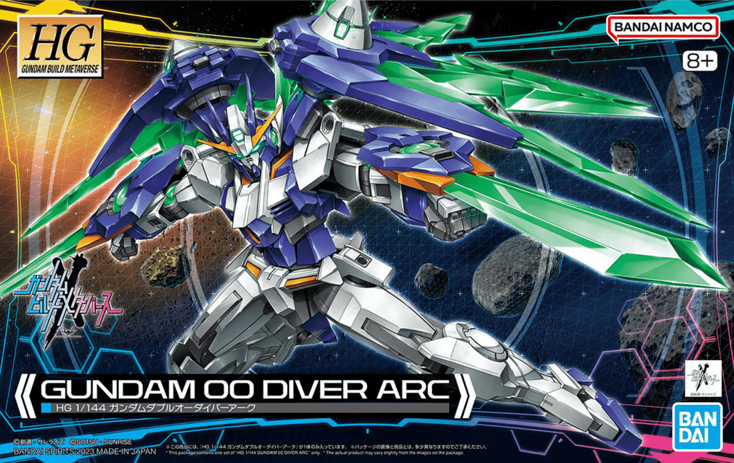 HG 1/144 GUNDAM BUILD METAVERSE: GUNDAM 00 DIVER ARC