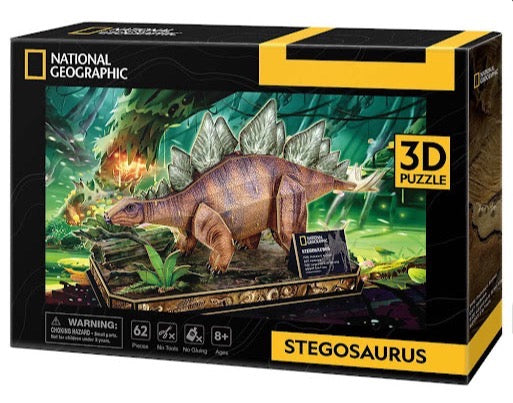 3D PUZZLE STEGOSAURUS