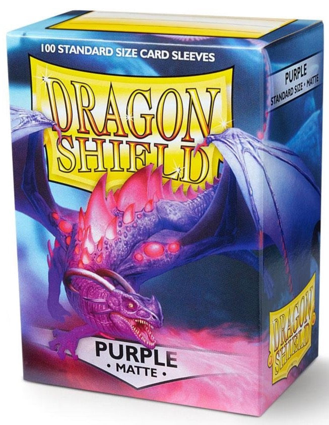 PROTECTORES DRAGON SHIELD STANDARD MATTE PURPLE