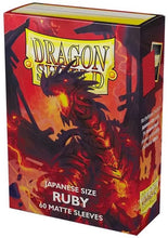 Cargar imagen en el visor de la galería, PROTECTORES DRAGON SHIELD JAPANESE MATTE RUBY
