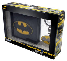 Cargar imagen en el visor de la galería, GIFT SET BATMAN: BILLETERA+LLAVERO
