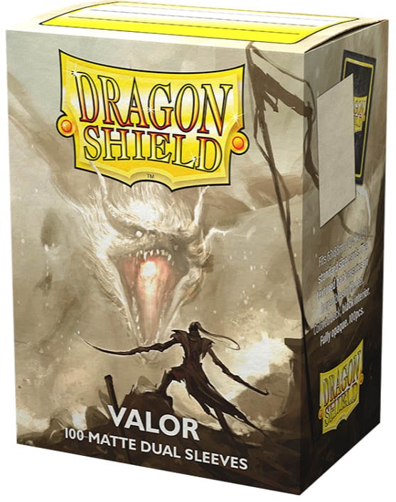 PROTECTORES DRAGON SHIELD STANDARD DUAL MATTE VALOR