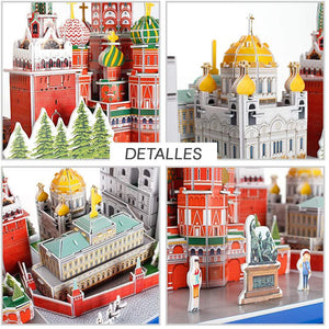 3D PUZZLE CITY LINE MOSCOW