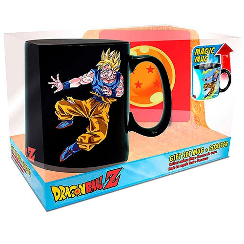 SET TAZÓN MAGICO DRAGON BALL (460 ML) + POSAVASO