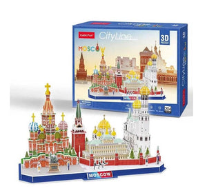 3D PUZZLE CITY LINE MOSCOW