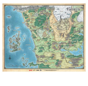 D&D GAME MAT FAERUN