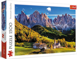 TREFL PREMIUN QUALITY VAL DI FUNES VALLEY DOLOMITES ITALY 1500 PIEZAS